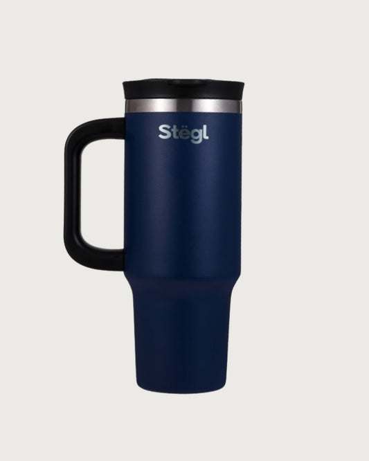 Abyss Blue Vacuum-Insulated Tumbler, 900ml