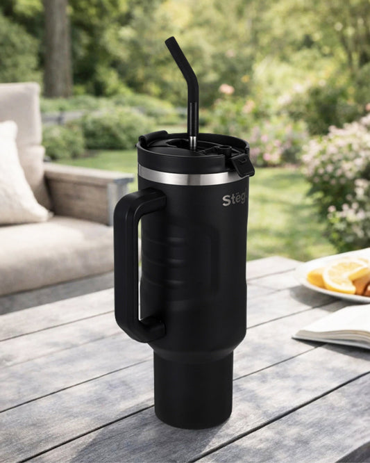 Obsidian Black Tumbler