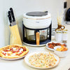 Glass Air Fryer with 360° Rapid Air Technology