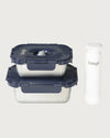 Steel Containers & Vacuum Pump