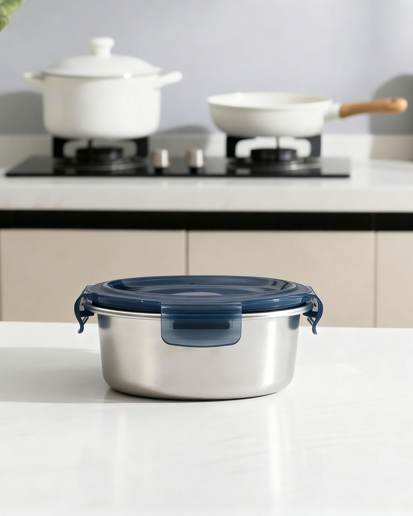 Round Steel Container