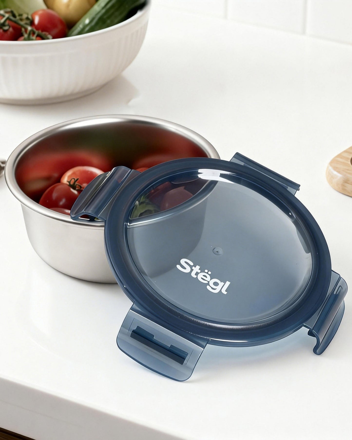 Round Steel Container