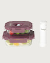 Glass Containers & Vacuum Pump