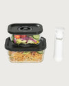 Glass Containers & Vacuum Pump