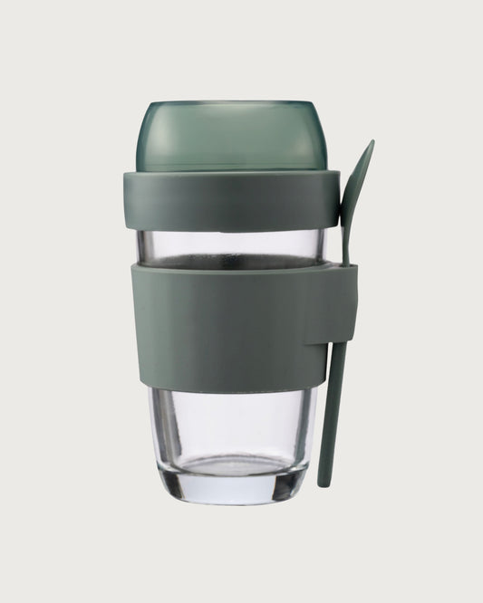 Glass Yogurt & Coffee Cup