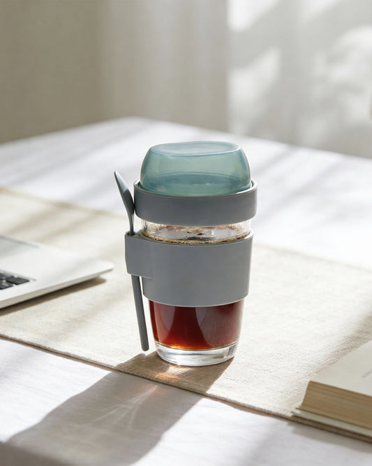 Glass Yogurt & Coffee Cup